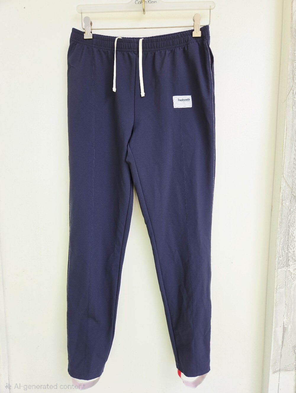 Tracksmith Bislett Pants Navy Blue Mens Size Medium